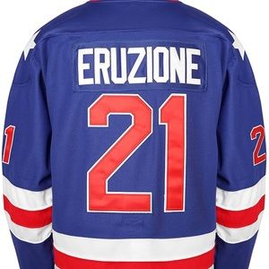 1980 Olympic Team 21 Mike Eruzion Jersey
